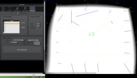 Example : Blend mask setting of "C3" projector .